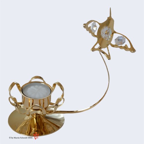 Leuchter Kolibri  f&uuml;r Teelicht 150 mm