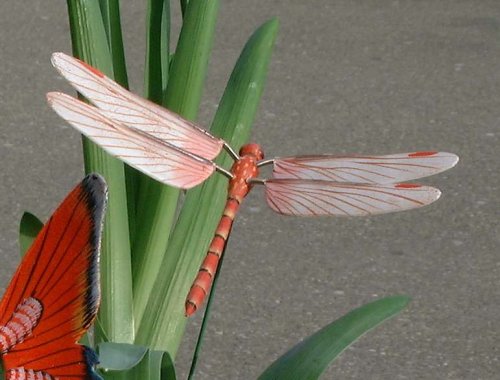 Blumenstecker Libelle