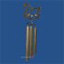 Windspiel Schwan flach klein 100mm
